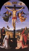 RAFFAELLO Sanzio Christ on the cross oil